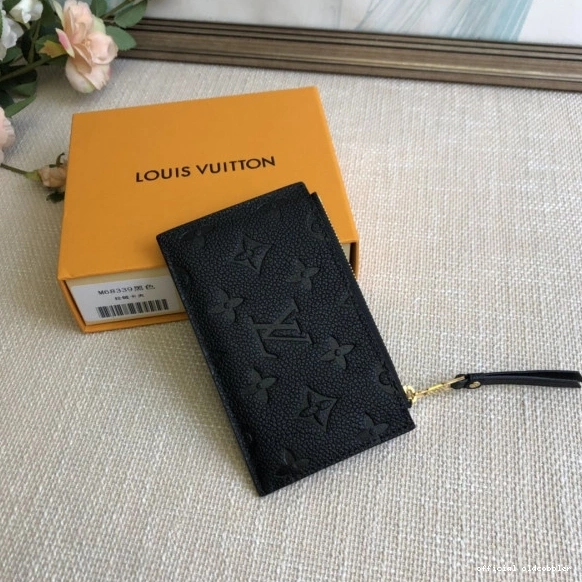 Official oldcobbler LOUIS VUITTON HOLDER CARD ZIPPED 0813